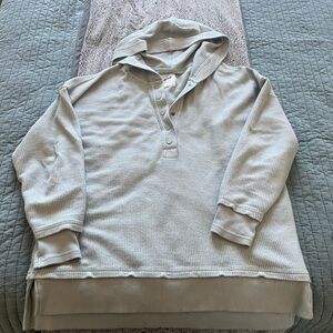 Aerie Light Green oversized Hoodie